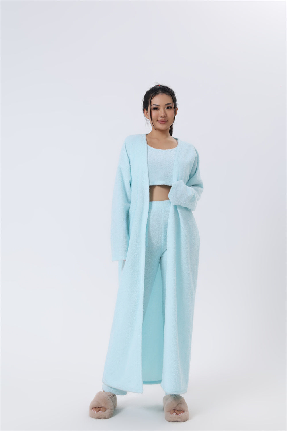 Cozy 3-Piece Lounge Set – Soft, Stylish & Perfect for Winter Comfort