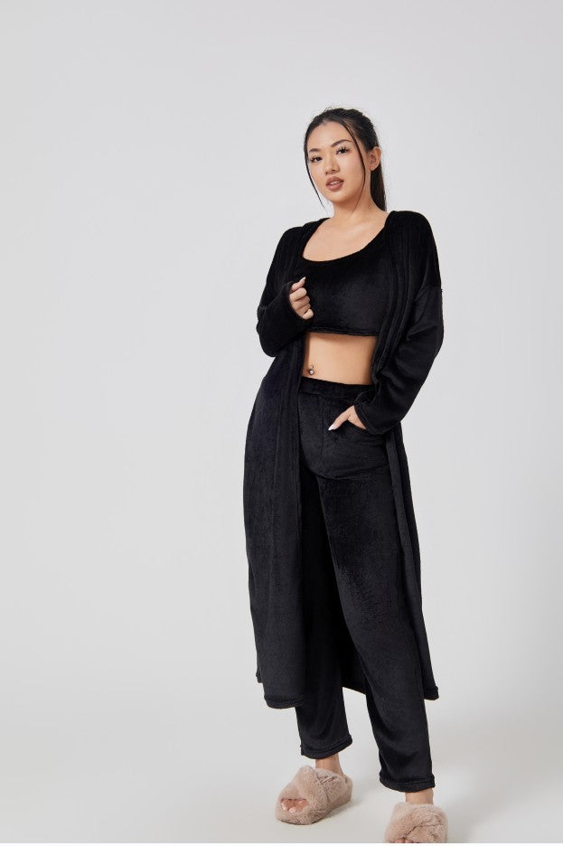 Cozy 3-Piece Lounge Set – Soft, Stylish & Perfect for Winter Comfort