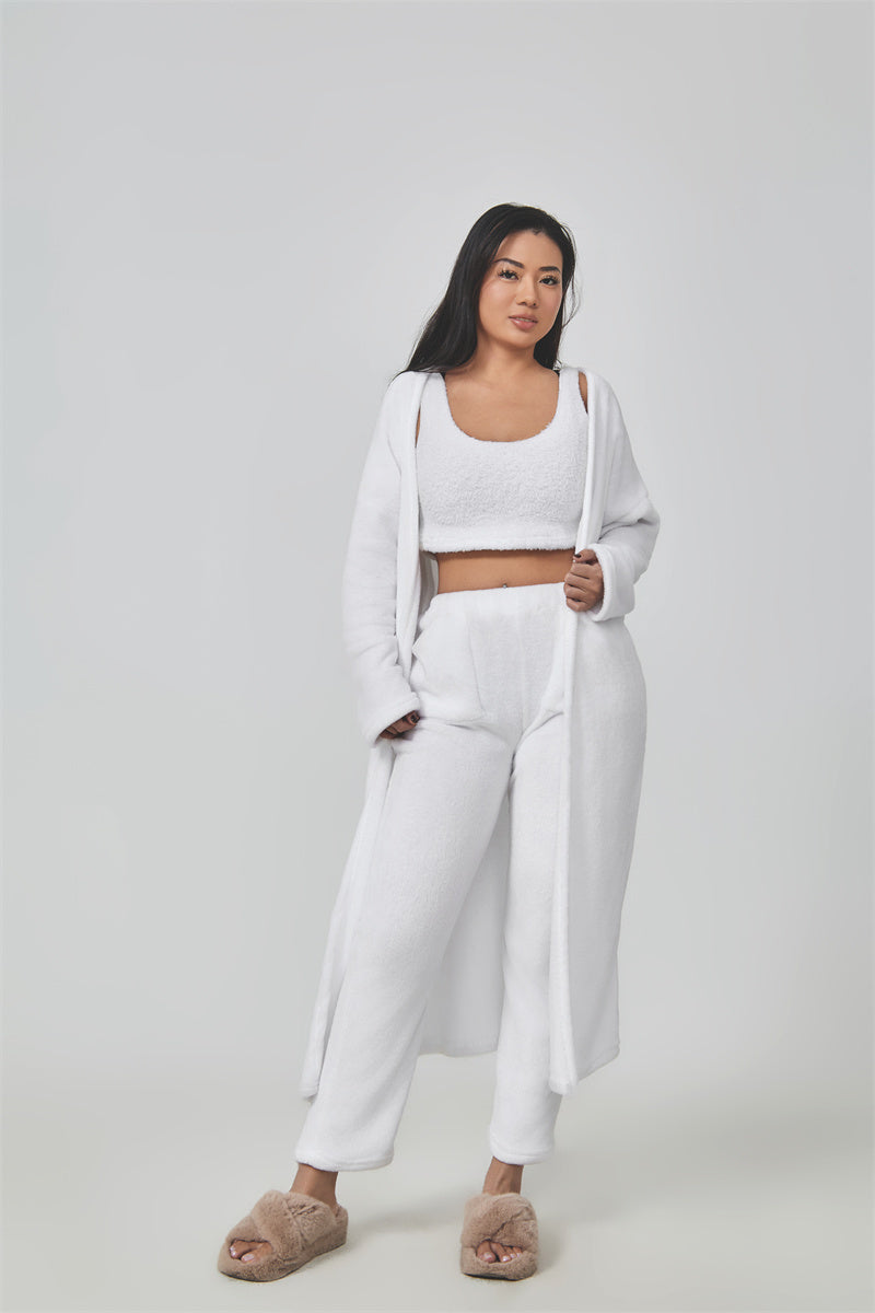 Cozy 3-Piece Lounge Set – Soft, Stylish & Perfect for Winter Comfort