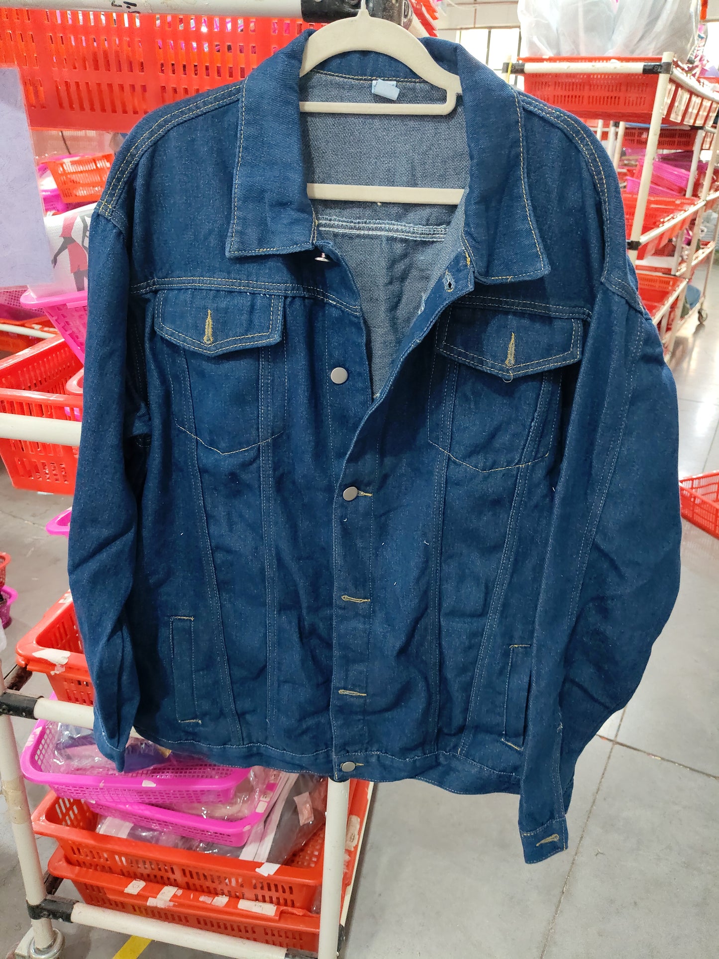 Cotton Casual Slim-fit Jacket Men's Denim Jacket Men's