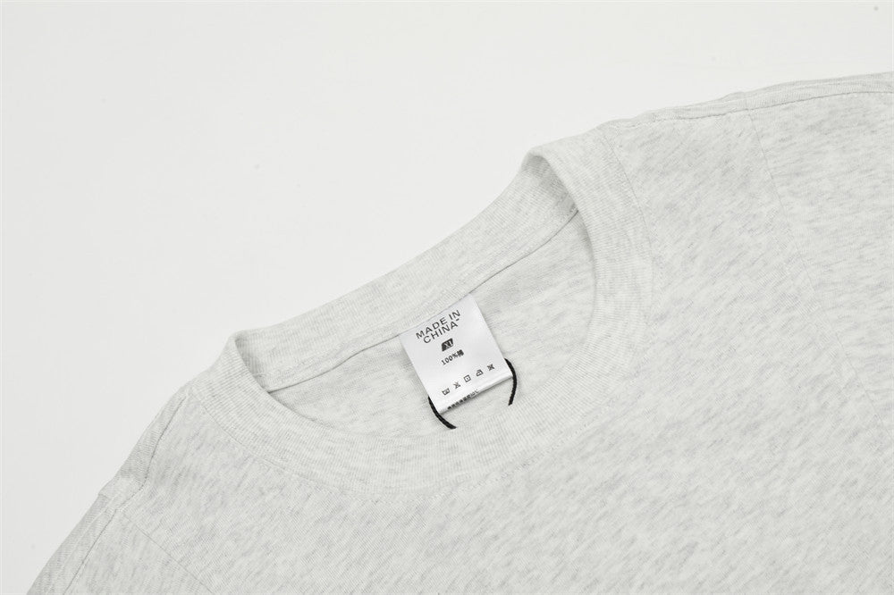 Cotton Short-sleeved T-shirt Loose Top Men