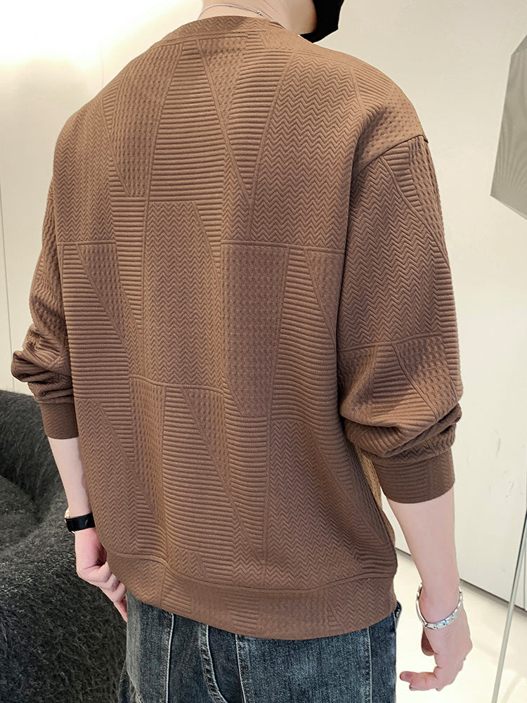 Men's Loose Long Sleeved Sweater