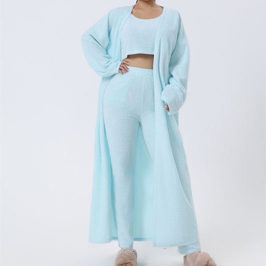 Cozy 3-Piece Lounge Set – Soft, Stylish & Perfect for Winter Comfort