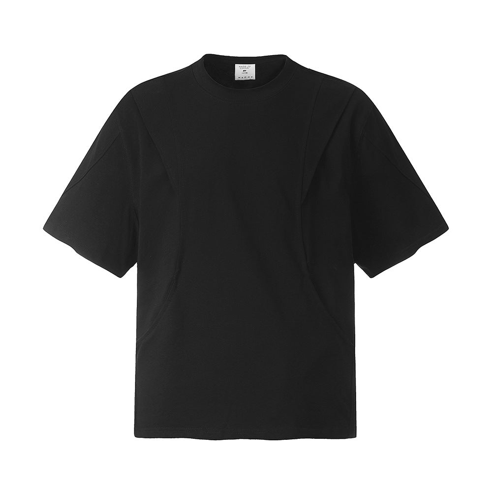 Cotton Short-sleeved T-shirt Loose Top Men