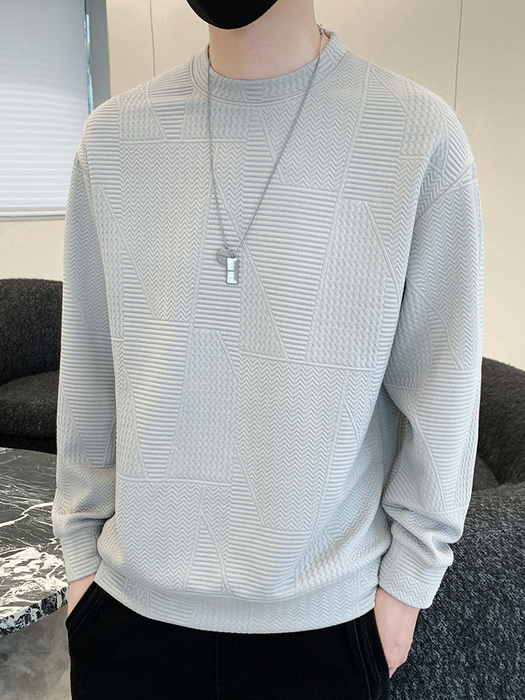Men's Loose Long Sleeved Sweater